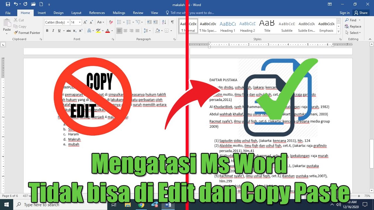 7 Cara Mengubah File Word Menjadi Tidak Bisa Di Edit, Wajib Tahu Sebelum Terlambat