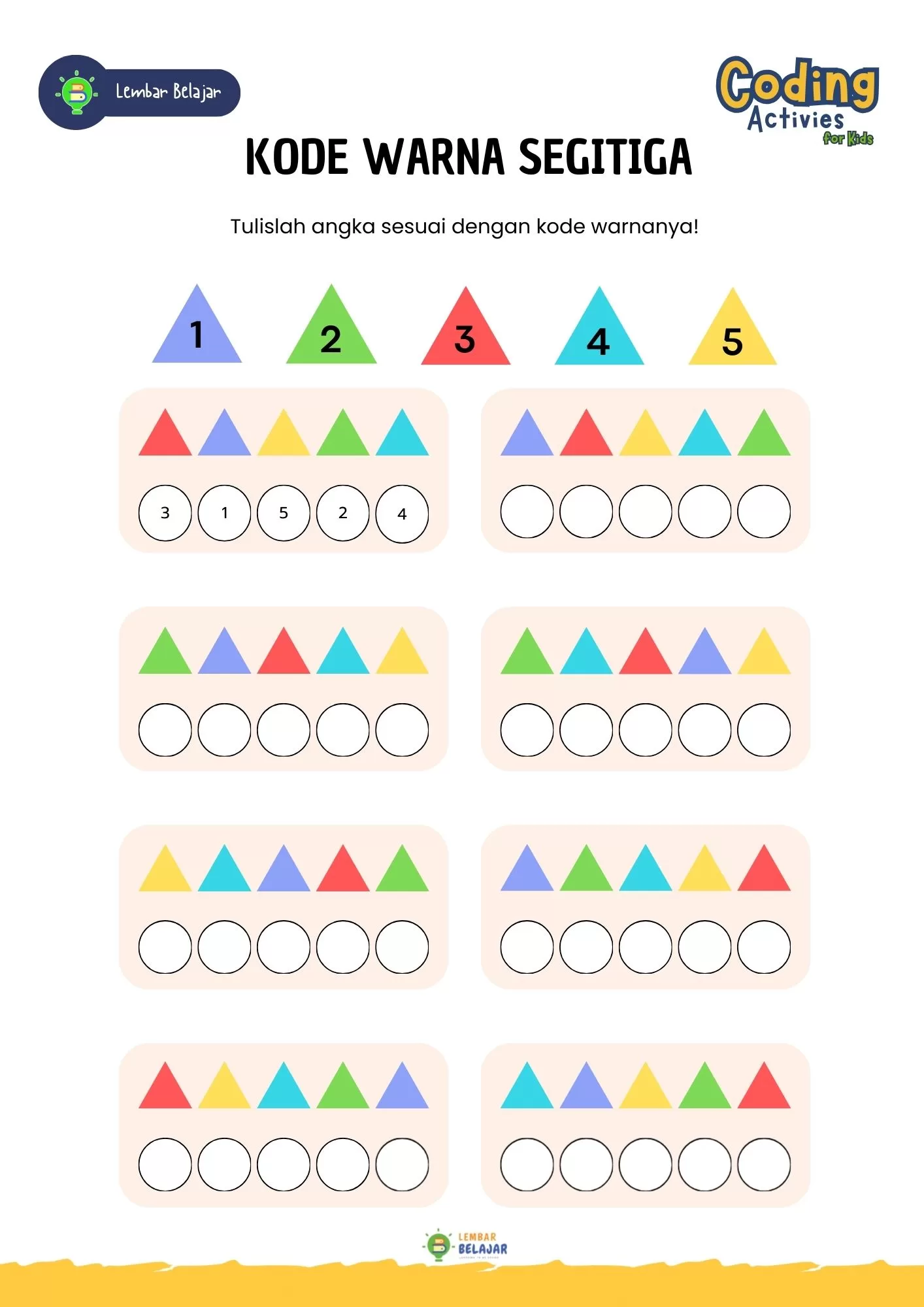 Coding Anak Arsip - Lembar Belajar - Lembar Kerja Calistung tk Coding Anak Arsip - Lembar Belajar - Lembar Kerja Calistung tk