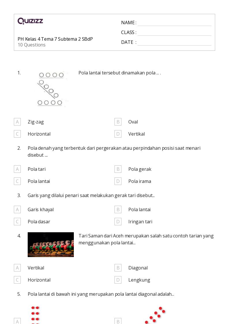 50 lembar kerja Pola Bentuk untuk Kelas 4 di Quizizz Gratis Dapat 50 lembar kerja Pola Bentuk untuk Kelas 4 di Quizizz Gratis Dapat