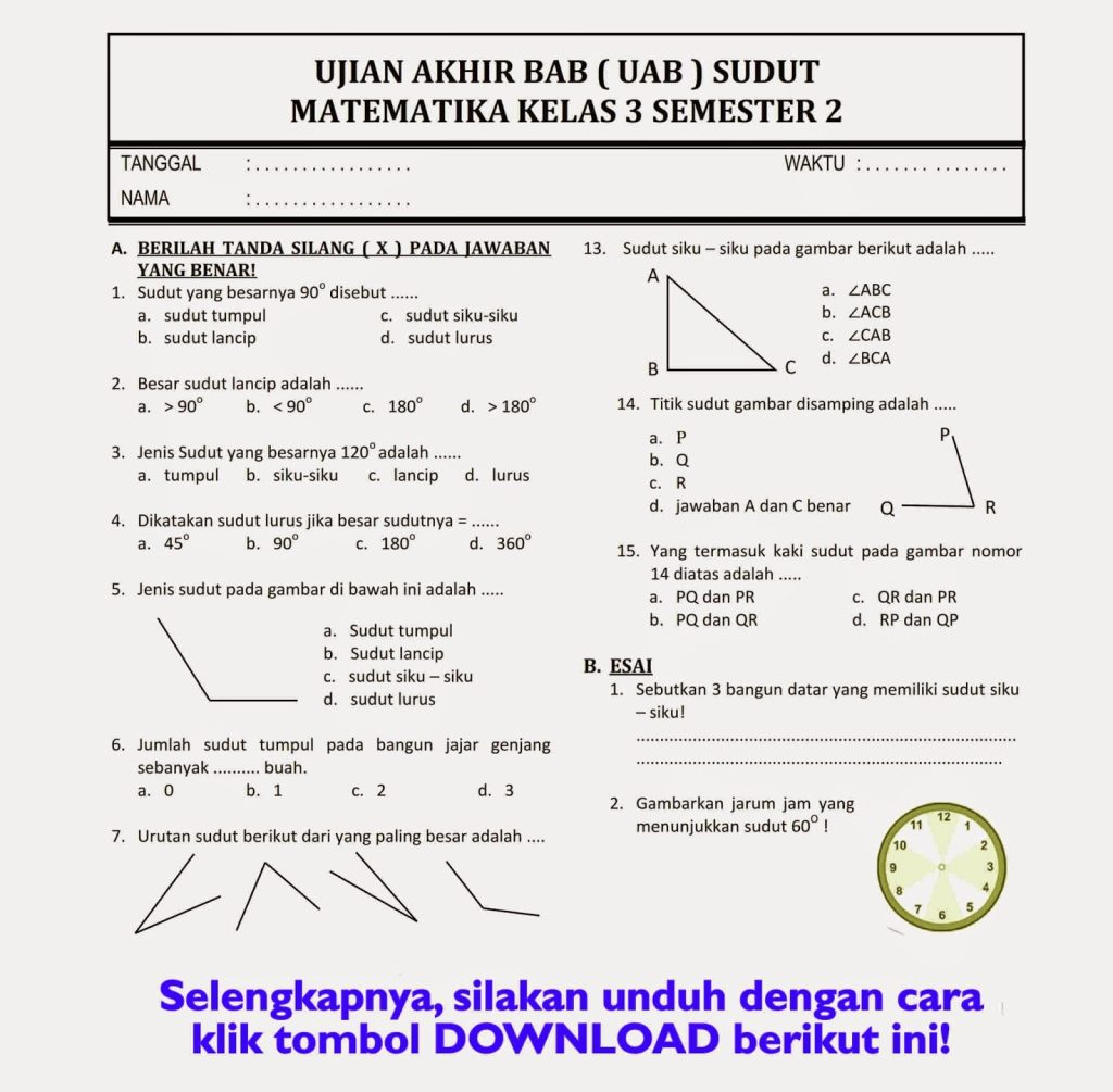 Ternyata Ini Kumpulan Soal Kelas 3 Semester 2 Agama yang Paling Sering Keluar di Ujian