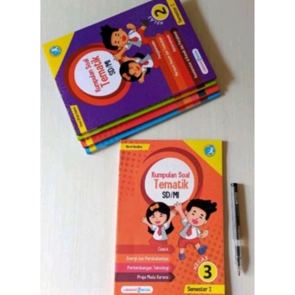 Jual Buku Kumpulan Soal Tematik Kelas 3 Semester 2 Untuk SD MI LM Jual Buku Kumpulan Soal Tematik Kelas 3 Semester 2 Untuk SD MI LM