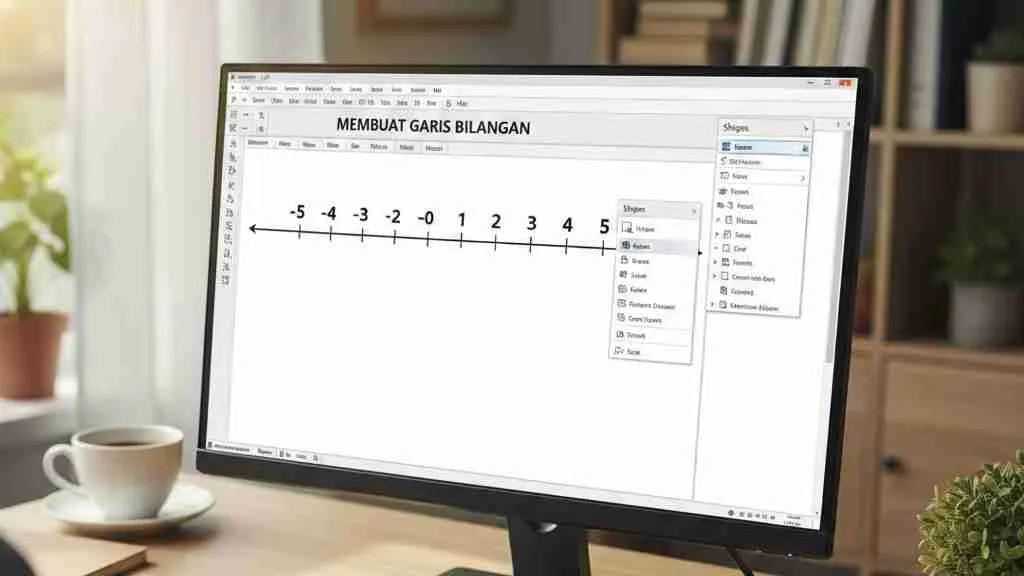 Cara Membuat Garis Bilangan di Word dengan Mudah dan Praktis