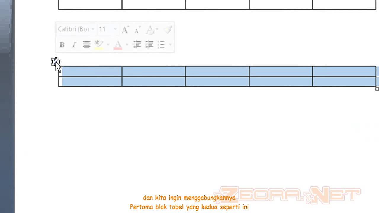 5 Cara Menggabungkan Tabel yang Terpisah Halaman di Word Tanpa Ribet