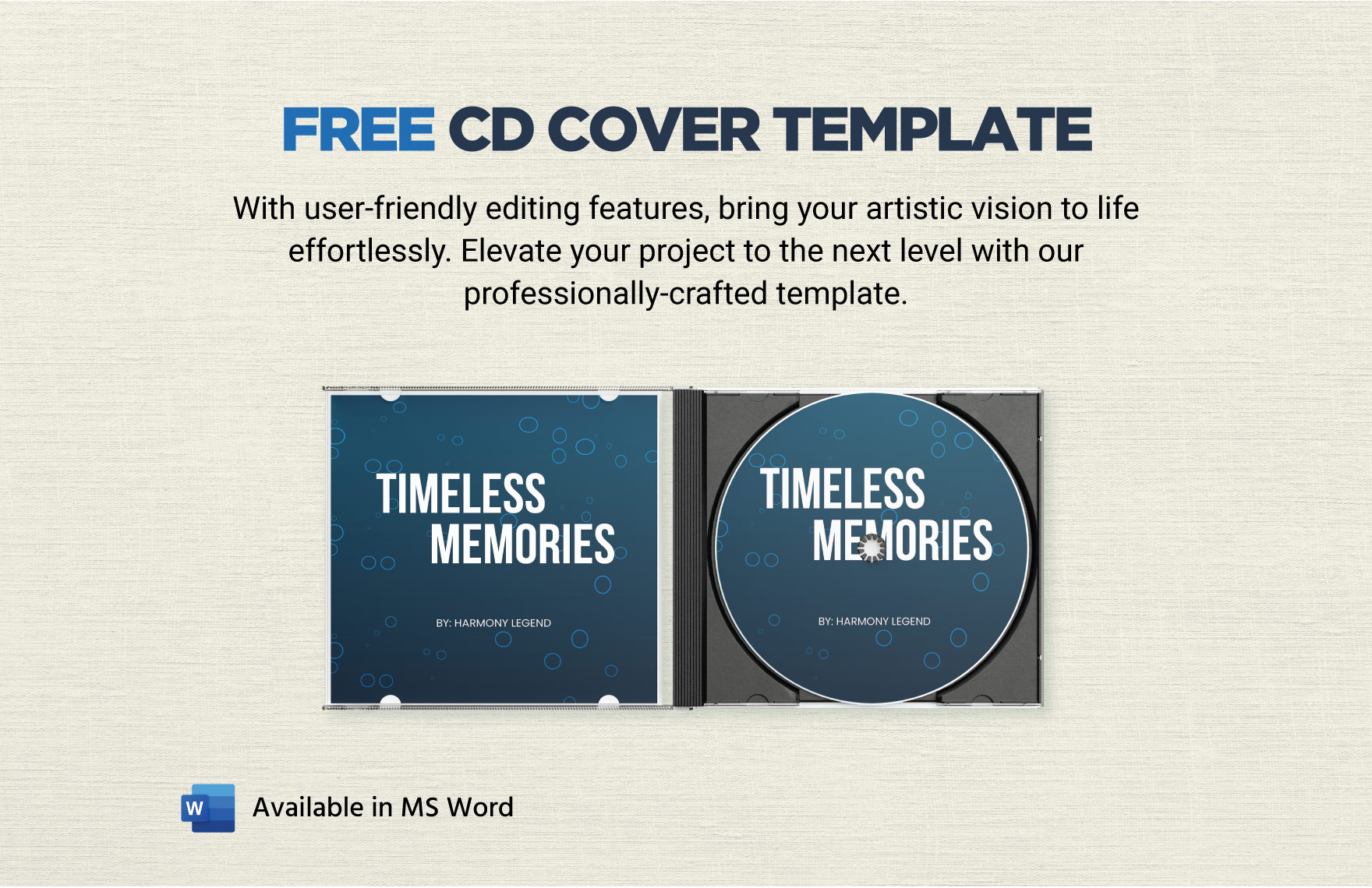 How To Make A Cd Cover In Word How To Make A Cd Cover In Word