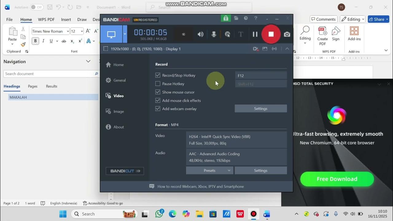 CARA MENGERJAKAN TUGAS MENGGUNAKAN WORD - YouTube