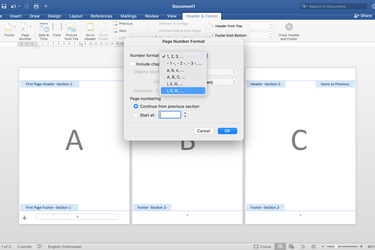 Cara Membuat Nomor Halaman Berbeda di Microsoft Word dengan Mudah Cara Membuat Nomor Halaman Berbeda di Microsoft Word dengan Mudah