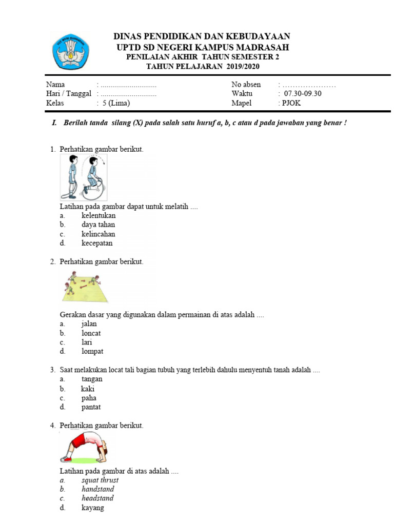 Akhirnya Tersedia! 3 Langkah Mudah Download Soal UKK PJOK Kelas 3 Semester 2 yang Wajib Dicoba