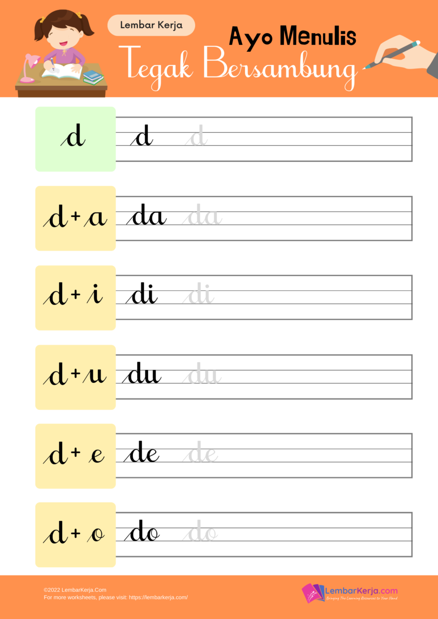 Unduh Gratis Lembar Kerja Menulis Tegak Bersambung Huruf K Worksheet Unduh Gratis Lembar Kerja Menulis Tegak Bersambung Huruf K Worksheet