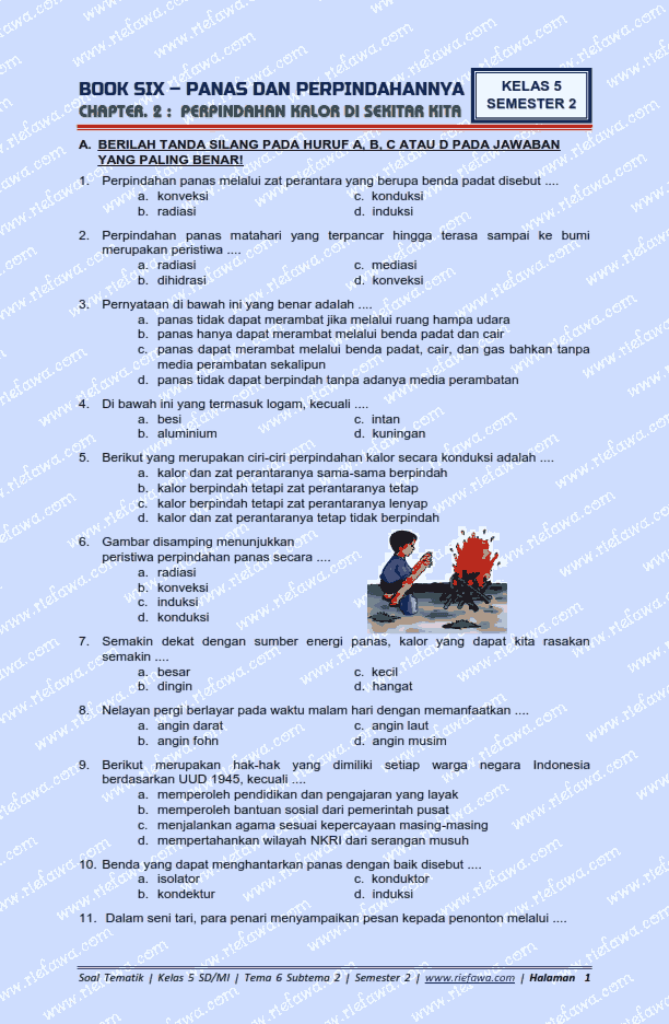 Soal Kelas 5 Tema 6 Subtema 2 Semester 2 Kurikulum 2013 Tahun 2018 Soal Kelas 5 Tema 6 Subtema 2 Semester 2 Kurikulum 2013 Tahun 2018