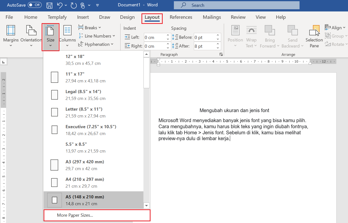 7 Cara Membesarkan Kertas di Word Ternyata Semudah Ini dan Wajib Tahu Sebelum Mencetak