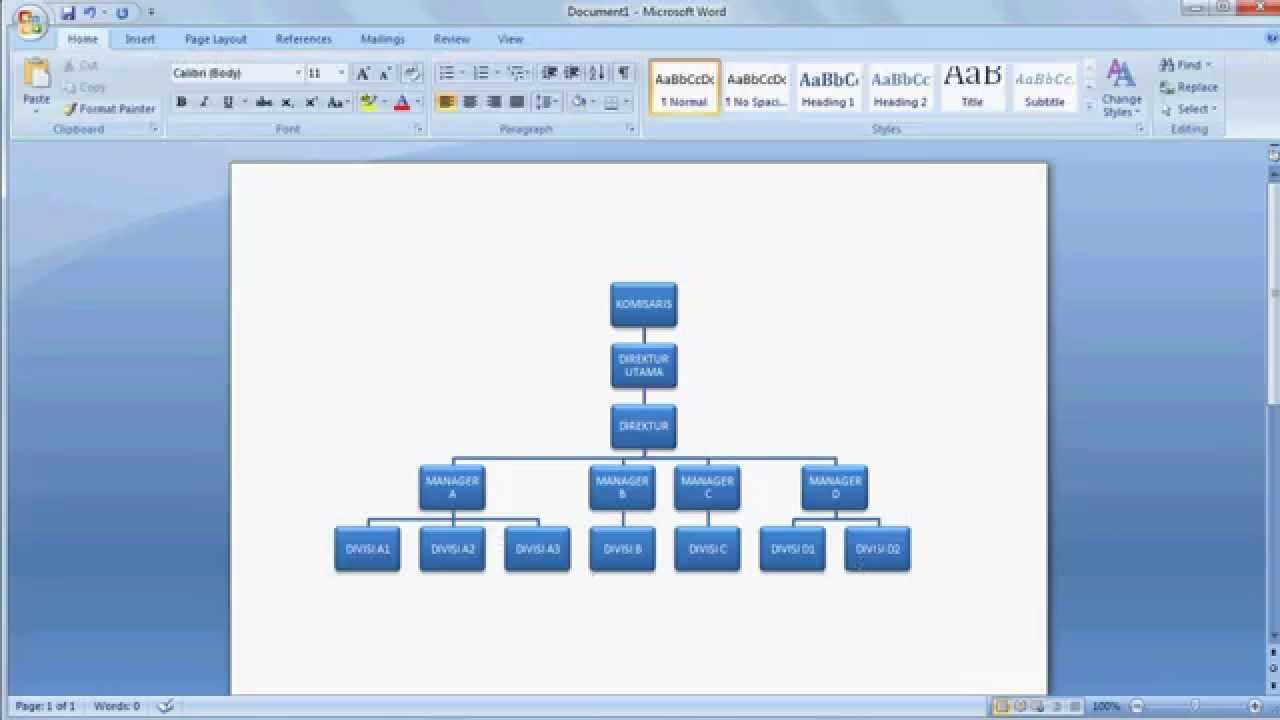 Cara Membuat Struktur Organisasi Dengan Microsoft Word Images And Cara Membuat Struktur Organisasi Dengan Microsoft Word Images And