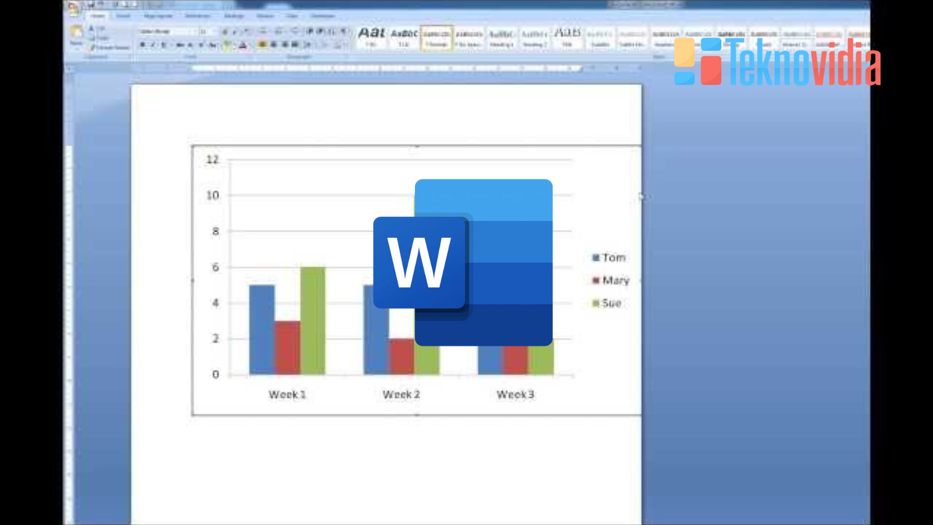 Begini Cara Membuat Grafik Di Word Tanpa Ribet - Teknovidia Begini Cara Membuat Grafik Di Word Tanpa Ribet - Teknovidia