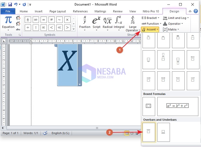7 Cara Membuat X Bar di Word dengan Cepat dan Rapi Ternyata Semudah Ini