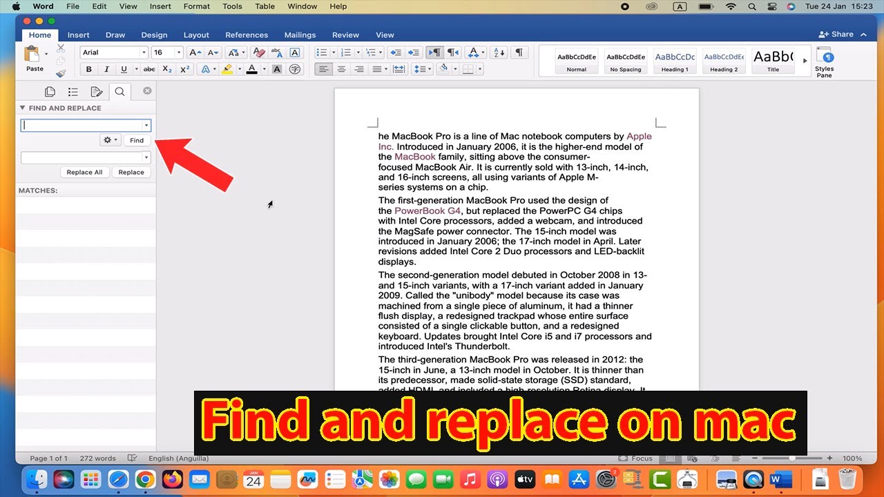 Find And Replace In Word Document Find And Replace In Word Document