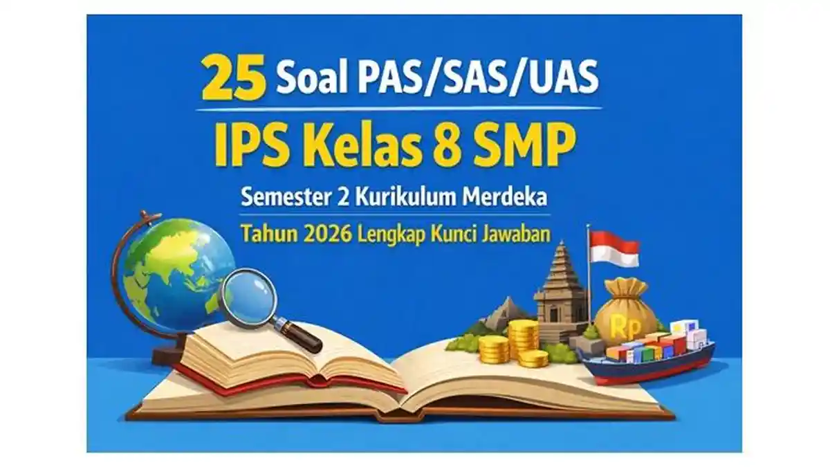 25 Soal PAS SAS UAS IPS Kelas 8 SMP Semester 2 Kurikulum Merdeka Tahun 25 Soal PAS SAS UAS IPS Kelas 8 SMP Semester 2 Kurikulum Merdeka Tahun