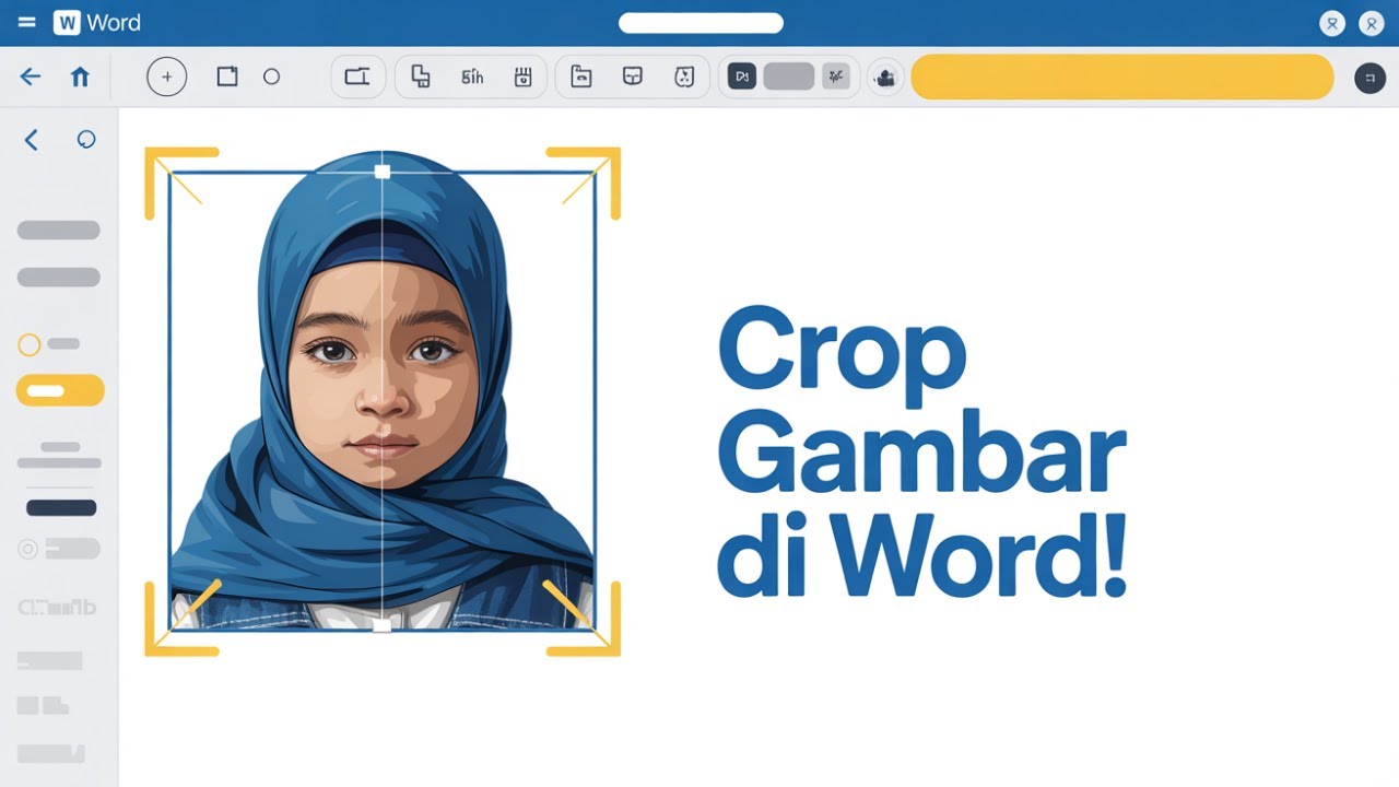Cara Crop Gambar di Word Dengan Mudah - YouTube