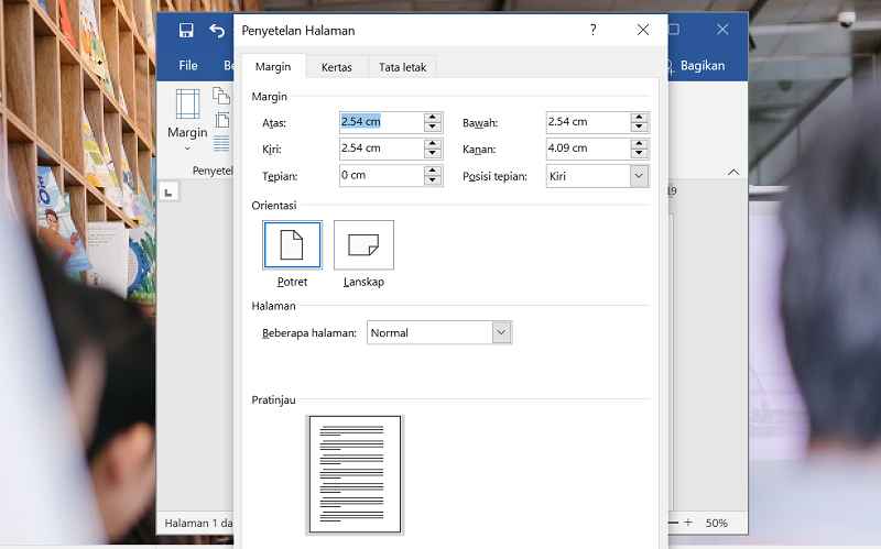 Mengubah Orientasi Dokumen Word Dari Portrait Menjadi Landscape dengan Mengubah Orientasi Dokumen Word Dari Portrait Menjadi Landscape dengan