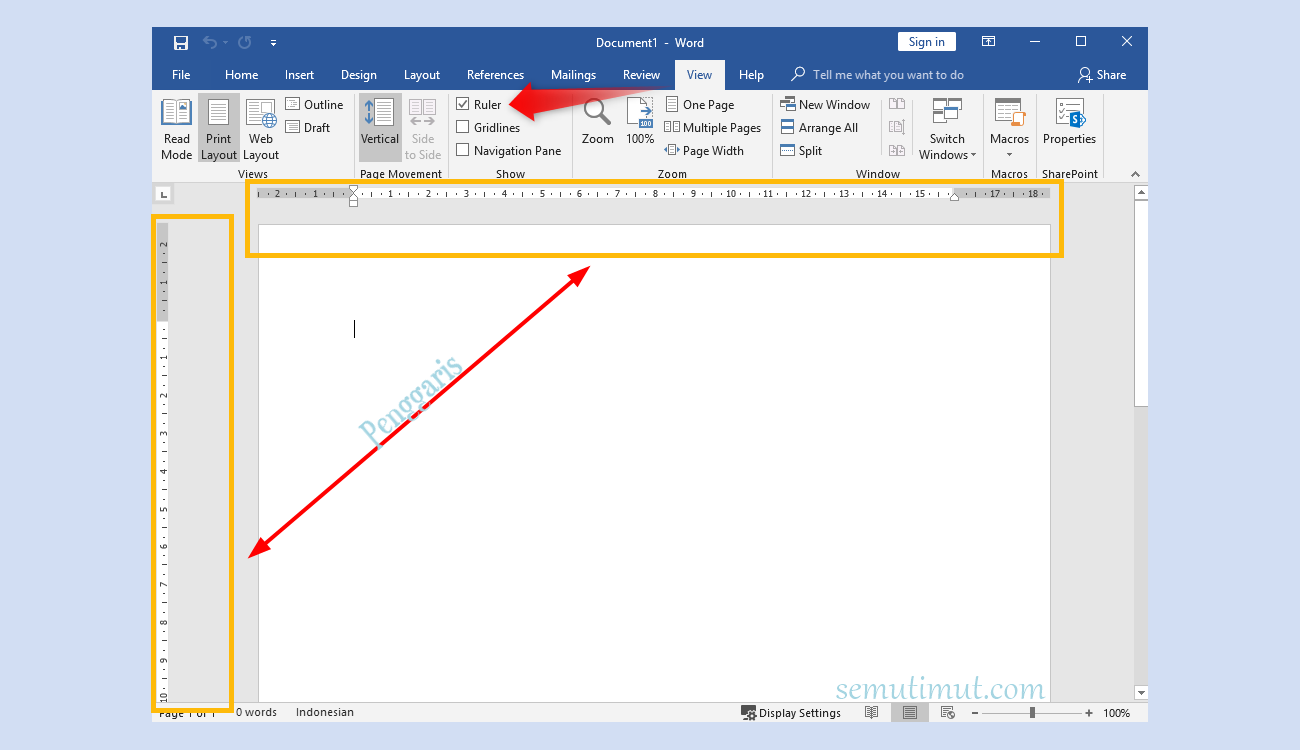 Adjusting Ruler In Word Using the ruler in Word IHSU
