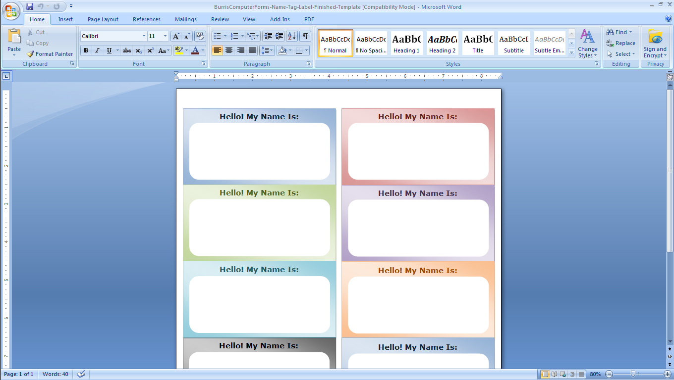 Cara Membuat Name Tag Meja di Word dengan Cepat dan Rapi Tanpa Ribet, Langsung Jadi dalam 5 Menit