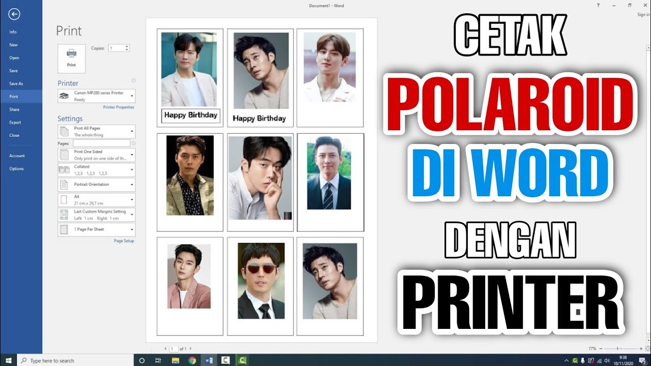 Cara Membuat Polaroid di Word Ternyata Semudah Ini, Wajib Tahu Sebelum Bingkai Fotomu Biasa Saja