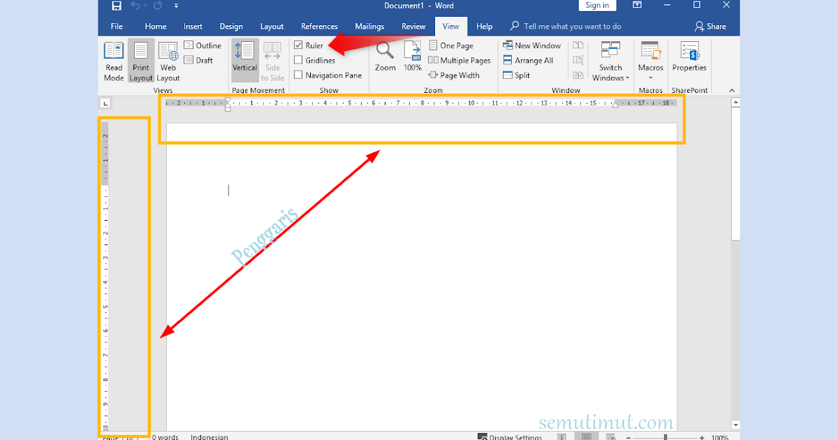 Cara Memunculkan Penggaris di Word 2013 yang Hilang Ternyata Semudah Ini, Wajib Tahu