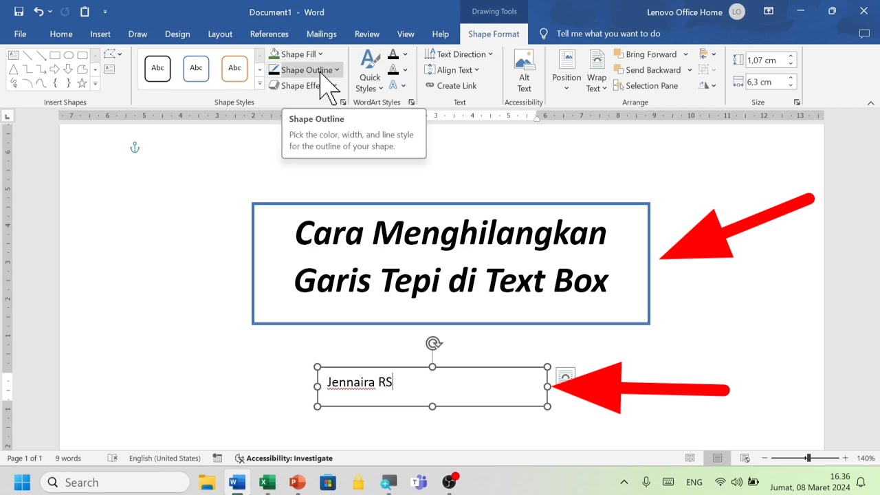 Cara Menghapus Text Box di Word Ternyata Gampang, 3 Langkah Ini Terbukti Paling Cepat dan Efektif untuk Dokumen 2026