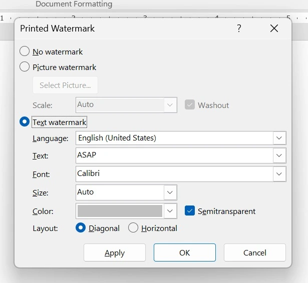 3 Cara Membuat Watermark di Word Seluruh Halaman Tertentu