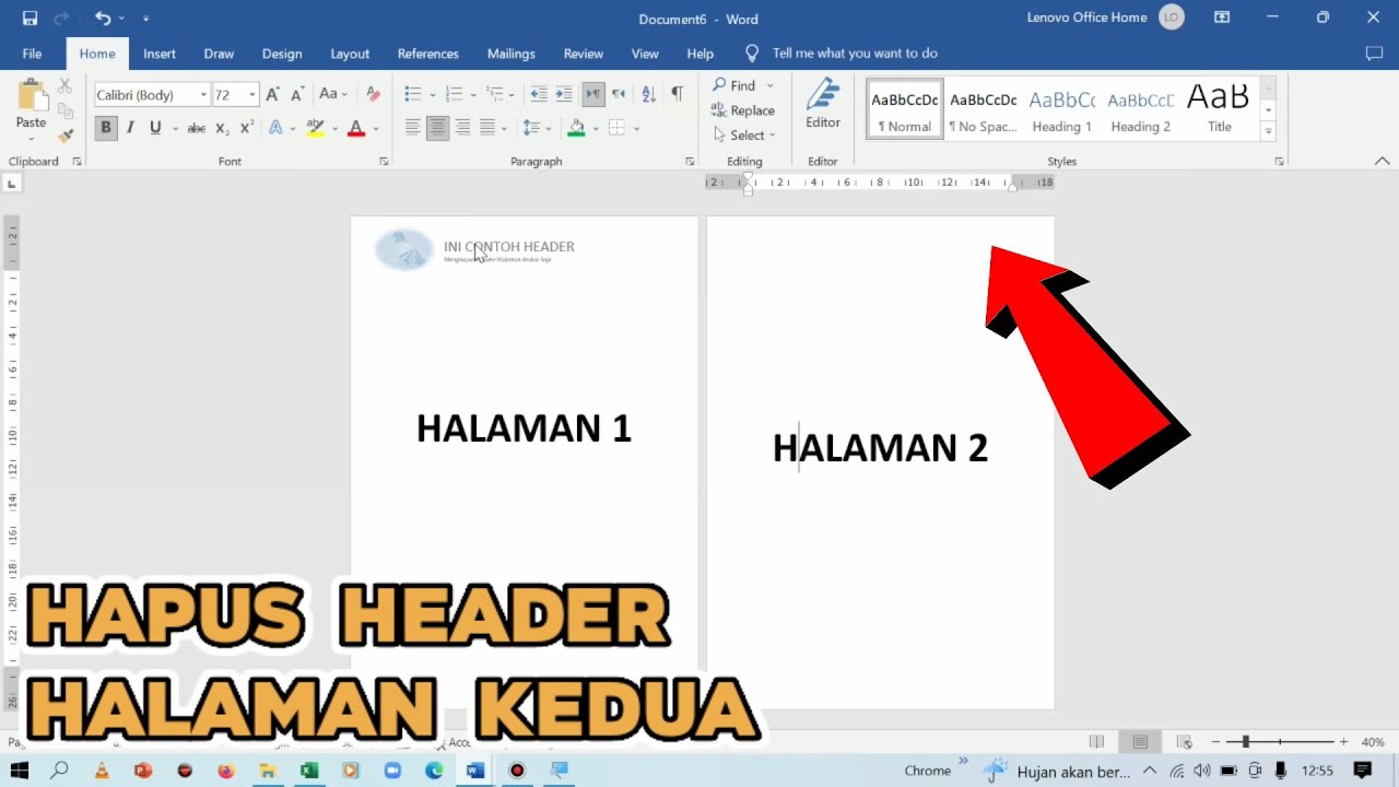 Cara Menghilangkan Heading di Word untuk Skripsi Ternyata Semudah Ini, Jangan Sampai Salah Langkah