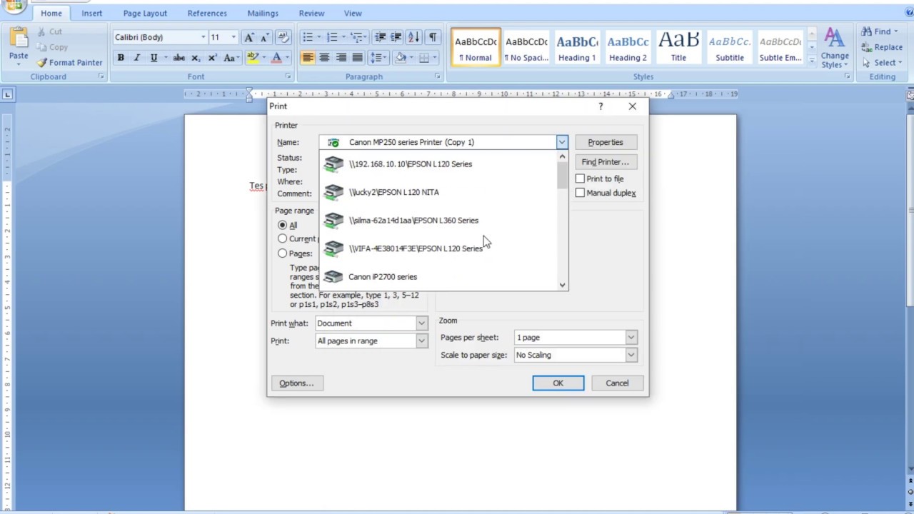 Cara Ngeprint Tanpa Comment di Word Ternyata Gampang, 4 Foto Jadi 1 Kertas Sekali Cetak