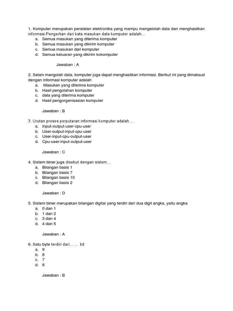 Jangan Sampai Salah Latihan, Ini Contoh Soal Ujian TIK Kelas 12 Semester 2 yang Wajib Kamu Pelajari