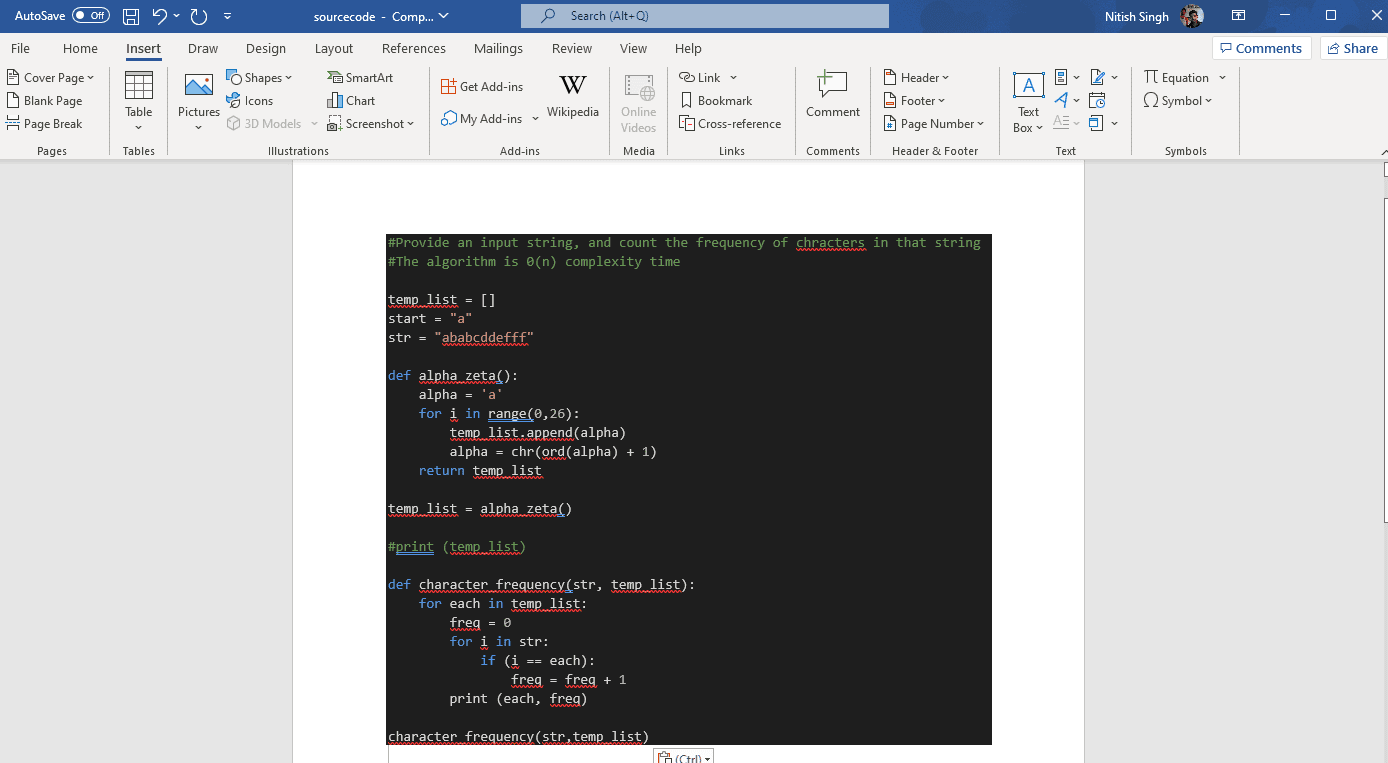 Insert Source Code Into Word How to Insert Code Blocks and Commands Insert Source Code Into Word How to Insert Code Blocks and Commands