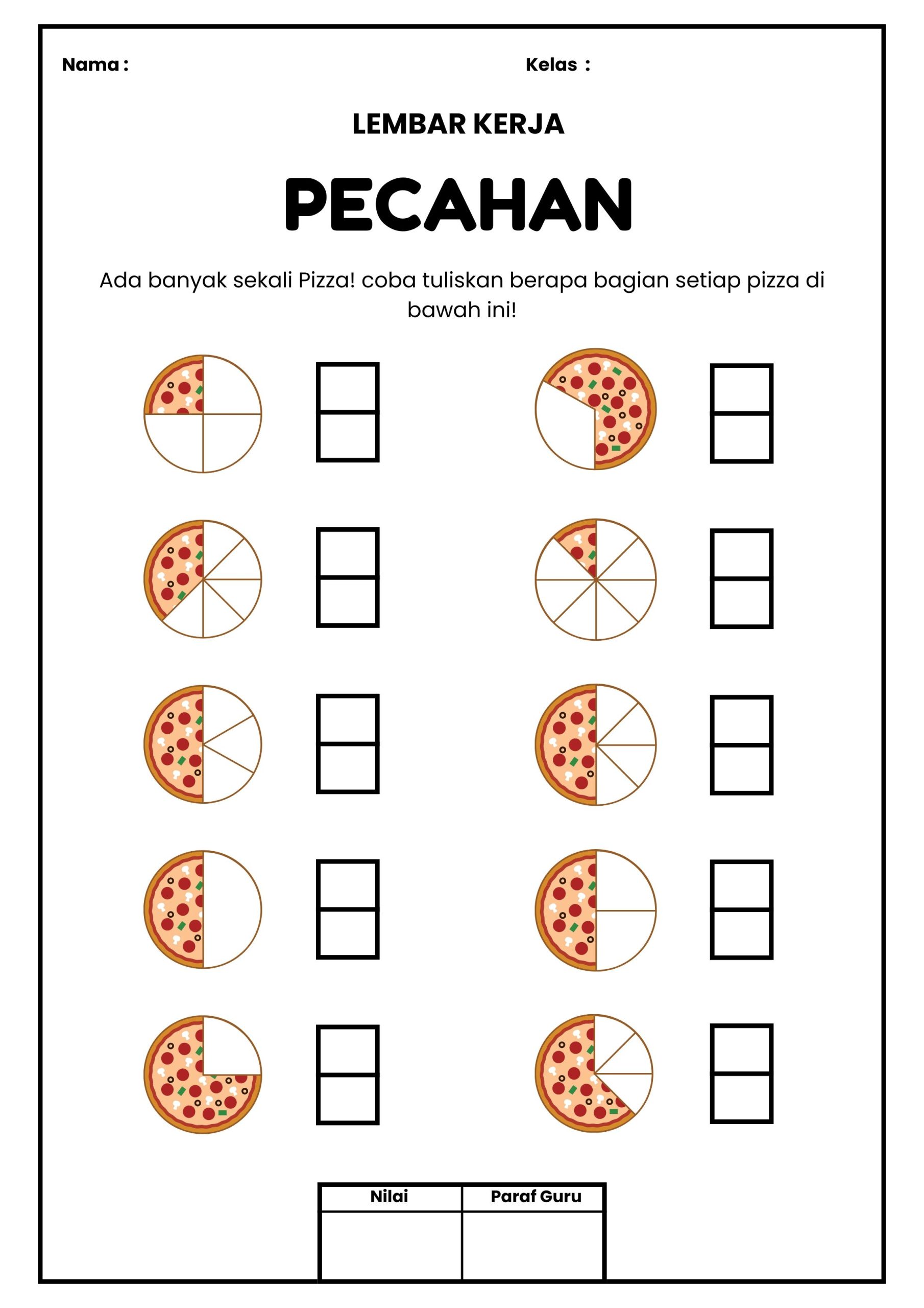 LKPD PECAHAN KELAS 2 Lkpd matematika pecahan kelas 2 Matematika sd LKPD PECAHAN KELAS 2 Lkpd matematika pecahan kelas 2 Matematika sd