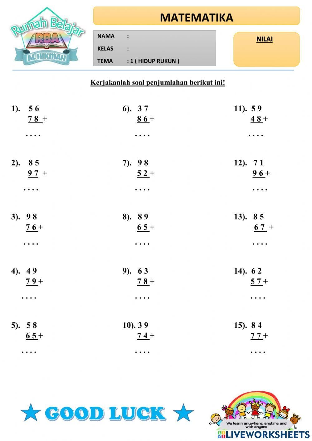 download soal matematika kelas 2 sd pdf