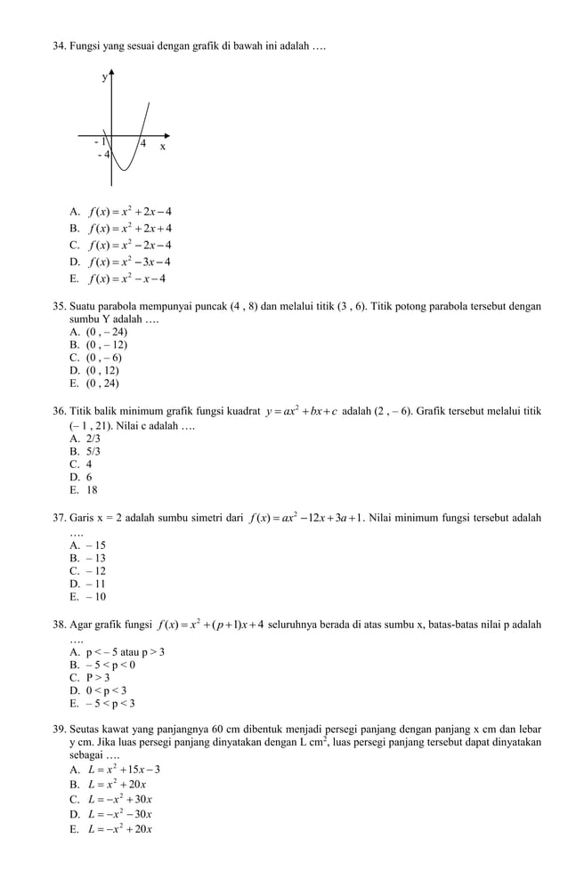 Bocoran Contoh Soal Matematika Bab 1&2 Kelas 10 Agar Nilai Ujian Langsung Melejit