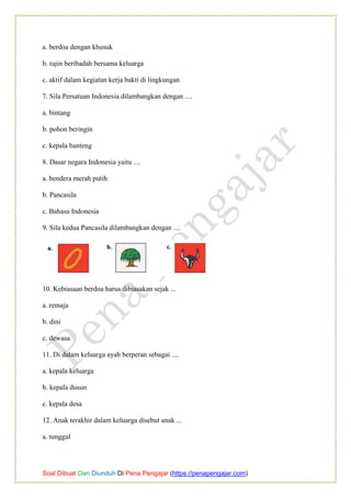 Wajib Tahu 3 Rahasia Menjawab Soal Tematik Kelas 1 Tema 4 Subtema 1 Agar Nilai Sempurna